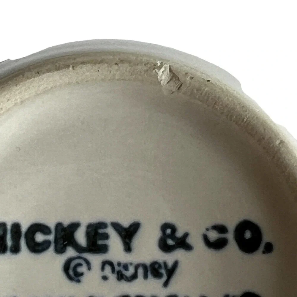 MICKEY MOUSE White Coffee MUG Disney Gibson Overseas Inc. Alhambra Mickey & Co